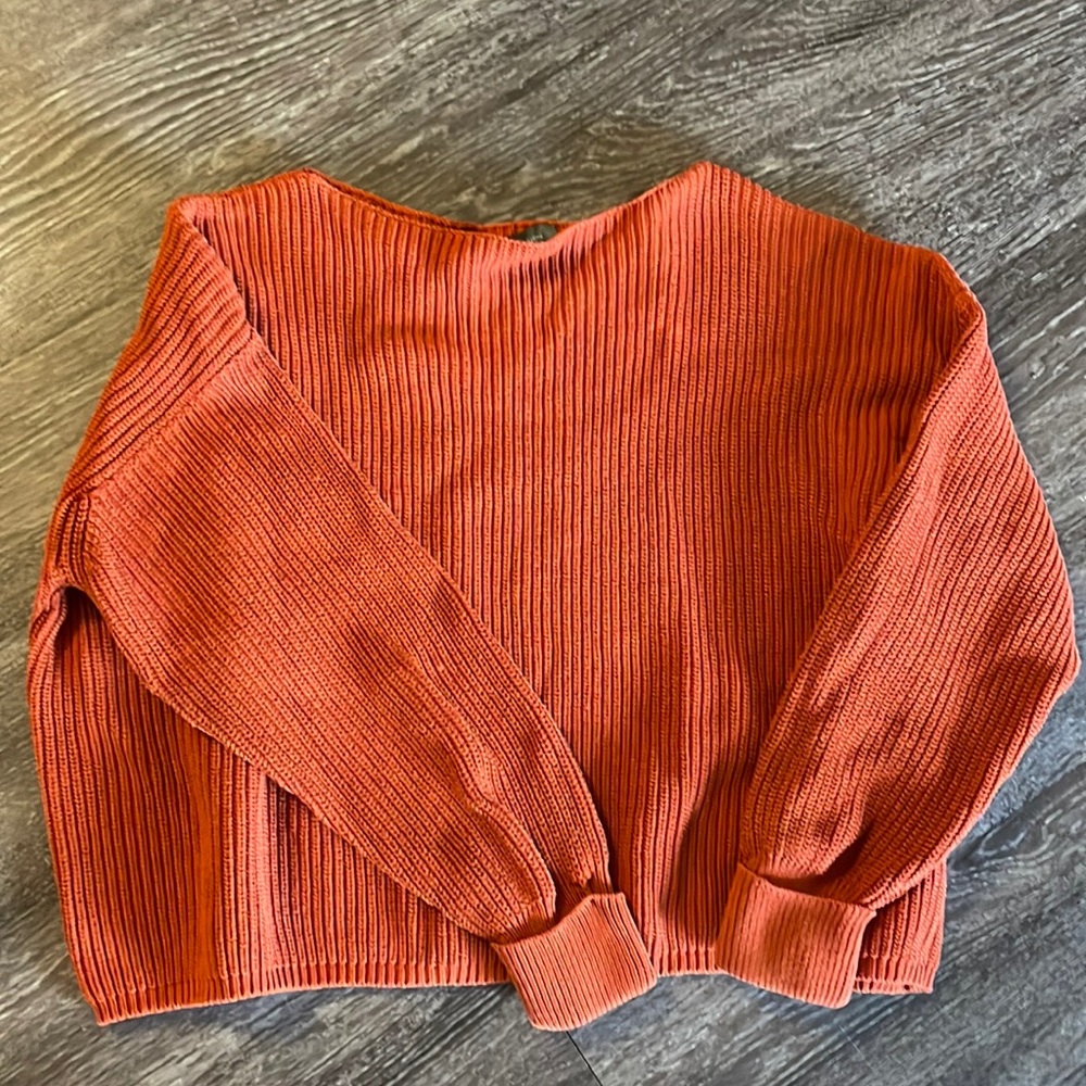 Off the shoulder sweater